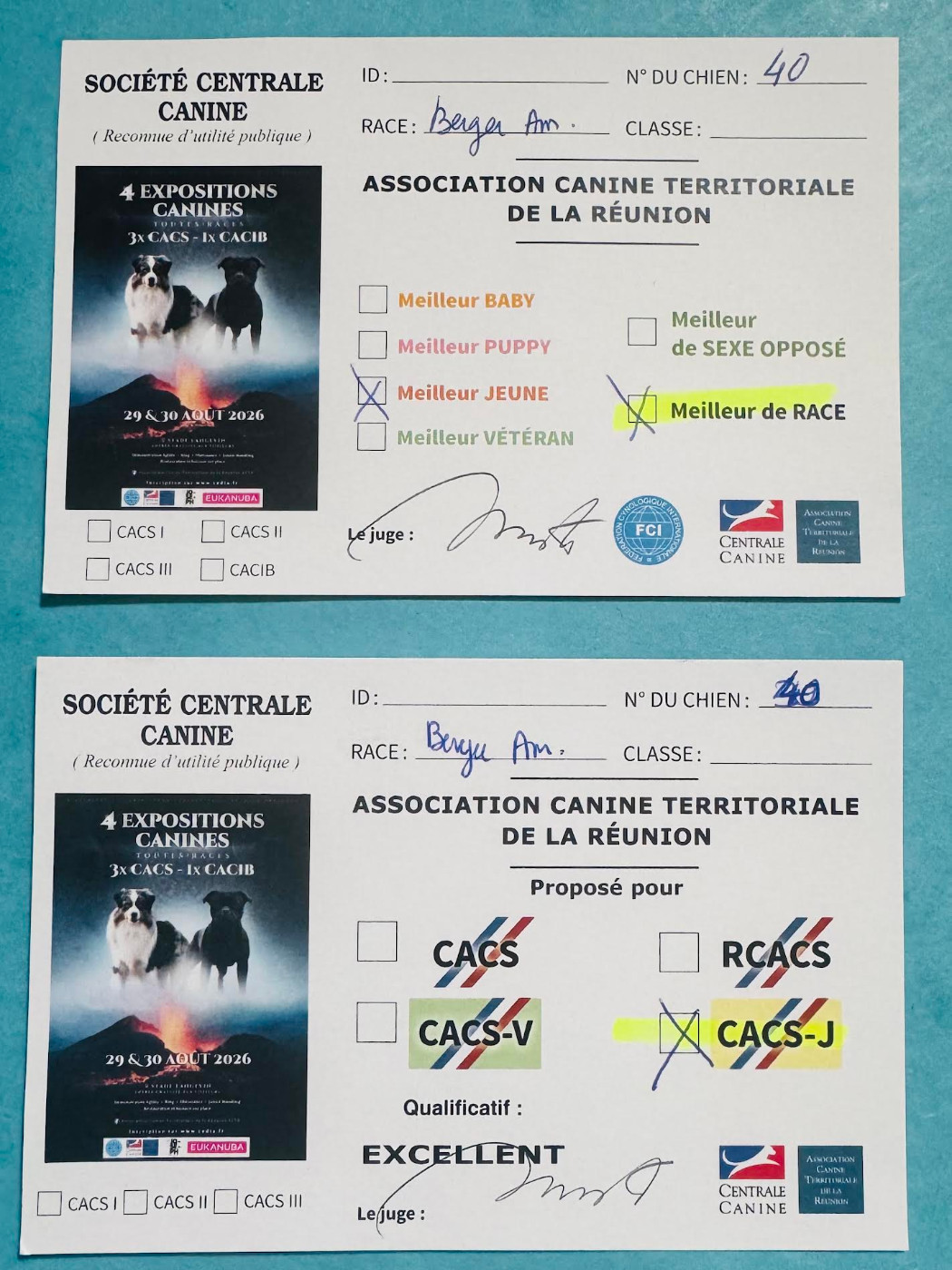 Exposition Canine Circuit de Langevin