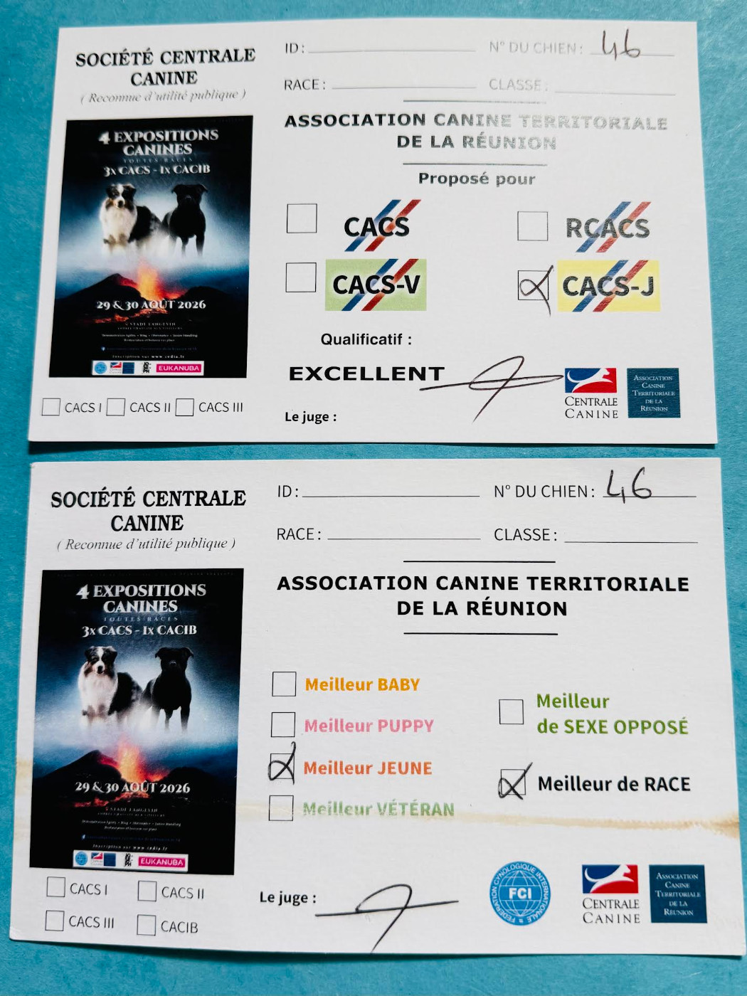 Exposition Canine Circuit de Langevin CACS